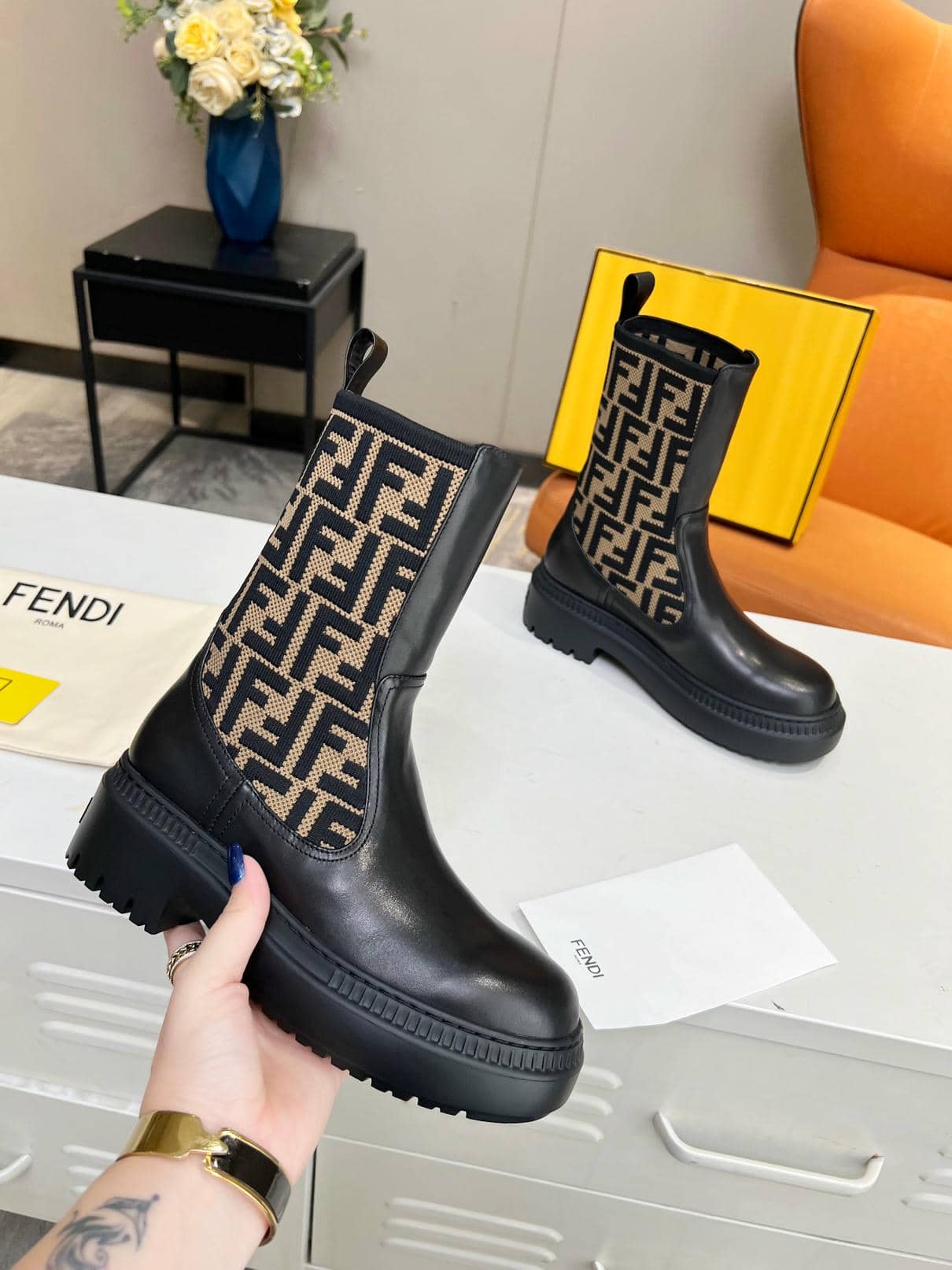 Fendi Boots-13